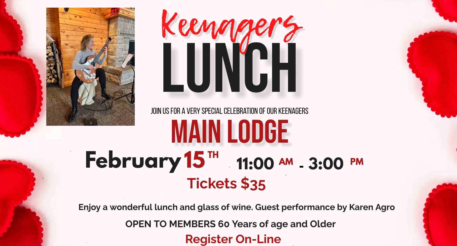 Keenagers lunch
